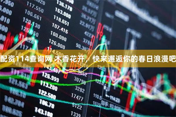 配资114查询网 木香花开，快来邂逅你的春日浪漫吧